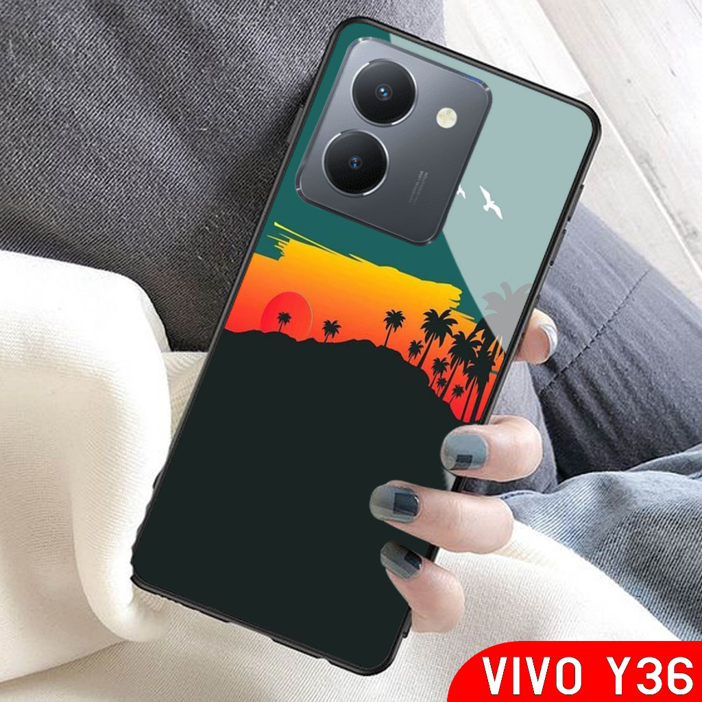 [A13] Case Vivo Y36 / Softcase Kaca Kilau Vivo Y36 / Casing Handphone Vivo Y36 / Case Vivo Y36