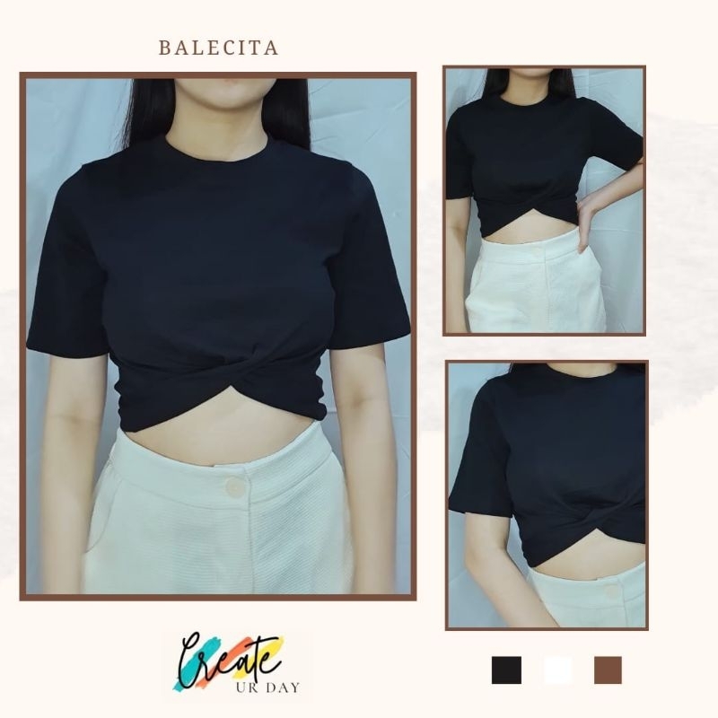 Bellacita Crop Top Bangkok Import premium Quality