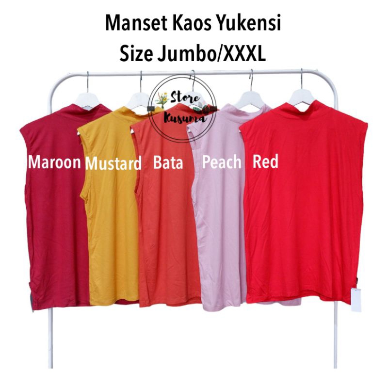 Manset Kaos Buntung Wanita/Yukensi size Jumbo XXXL