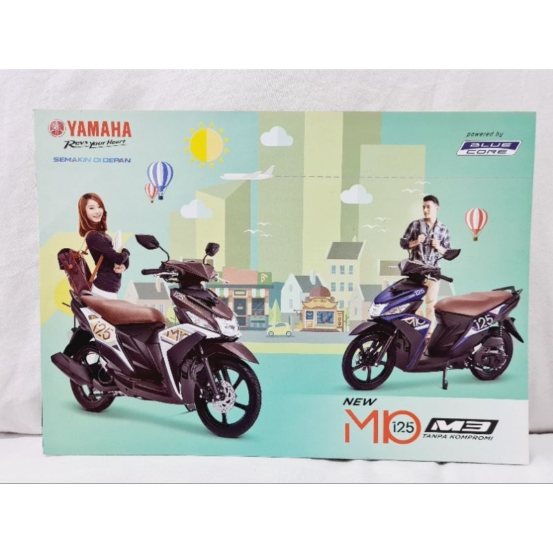Brosur Motor YAMAHA MIO-M3 125CC ORI