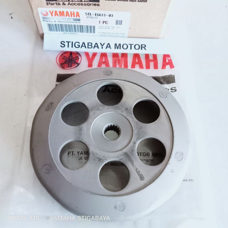 mangkok kopling ganda Mio sporty smile lonceng kampas ganda Mio soul original