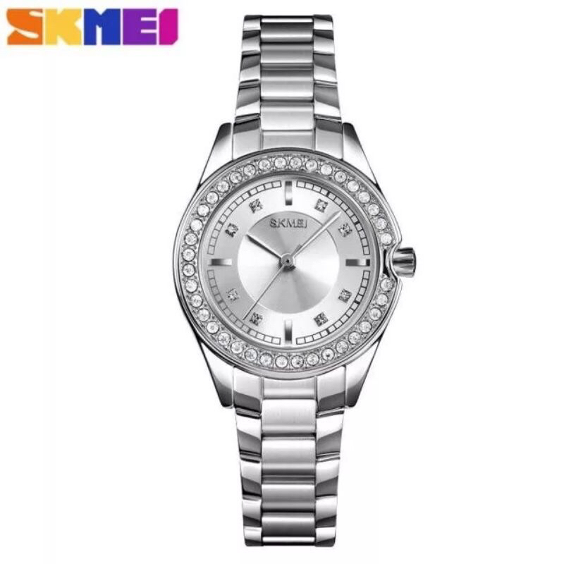 Jam Tangan wanita skmei 1534 Analog Stainless Steel jam tangan analog skmei original