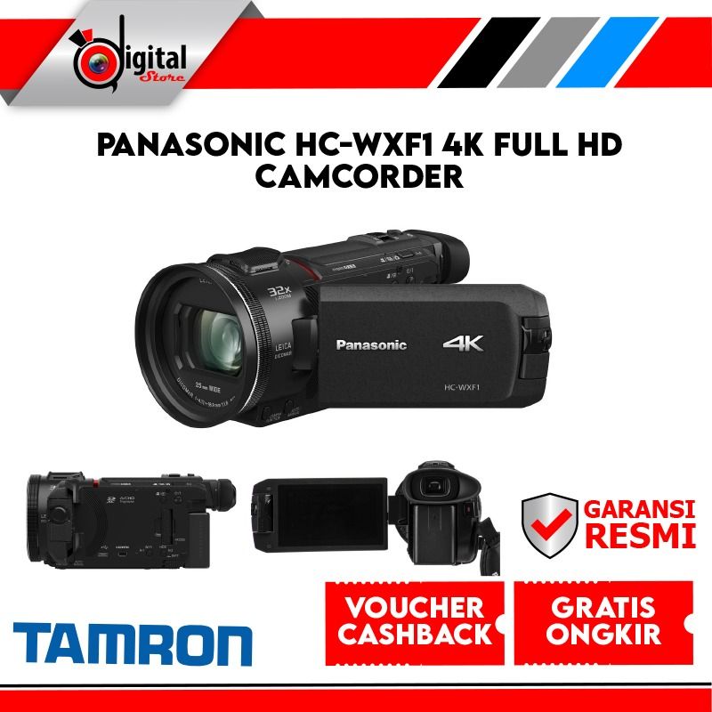 Panasonic HC-WXF1 4K Full HD Camcorder Panasonic HCWXF1 Handycam