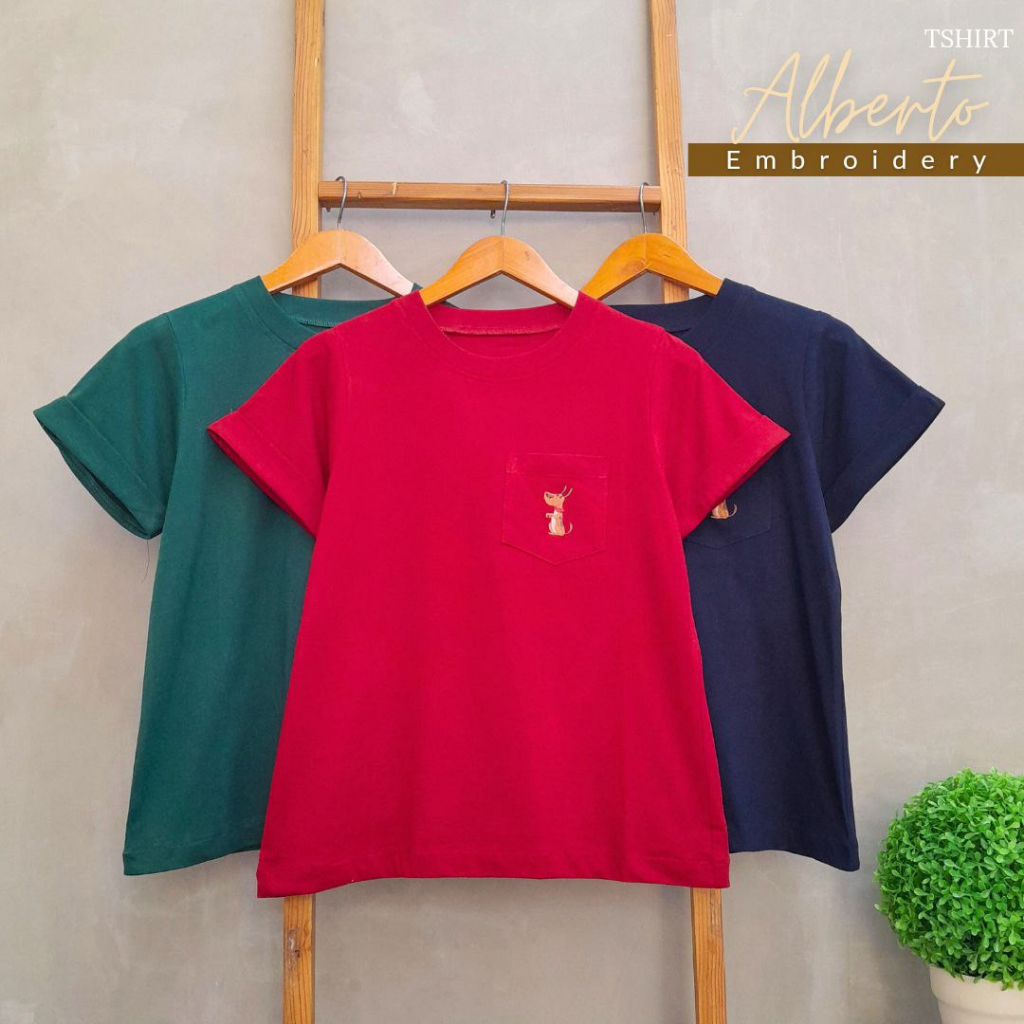 CallieTamami - A 6553 Alberto Embroidery TSHIRT