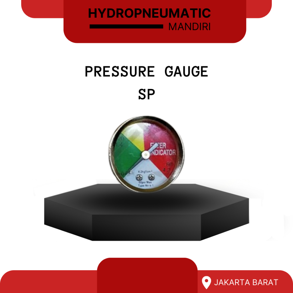 SP PRESSURE GAUGE RETURN FILTER