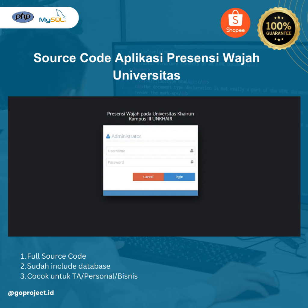 Source Code Aplikasi Presensi Wajah Universitas