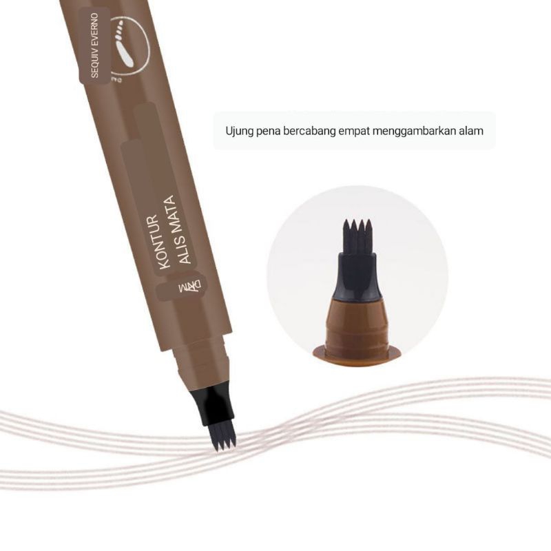 DNM Original Eyebrow Contouring Waterproof 4 Tint My 4 Tip Brow