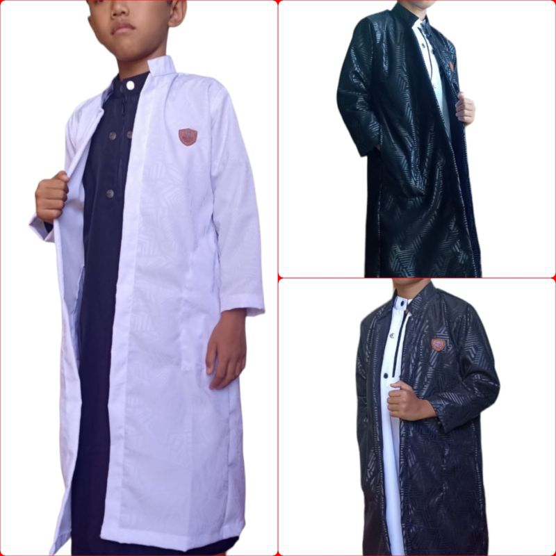 jubah anak laki-laki luaran saja usia 2 - 16 tahun