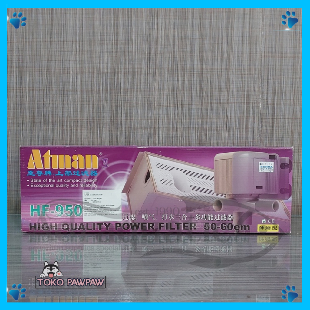 ATMAN HF-750, HF-800, HF-950 Water Pump Pompa Air Akuarium Aquarium