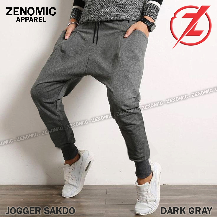 Celana Joger Sakdo / Jogger Pants Zenomic Longgar Harajuku Korean Style / Celana Panjang Dance Hip  