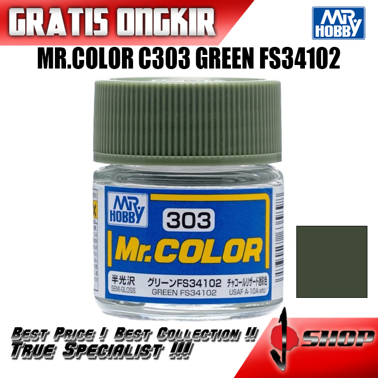 MR HOBBY COLOR C 303 / C303 GREEN FS34102