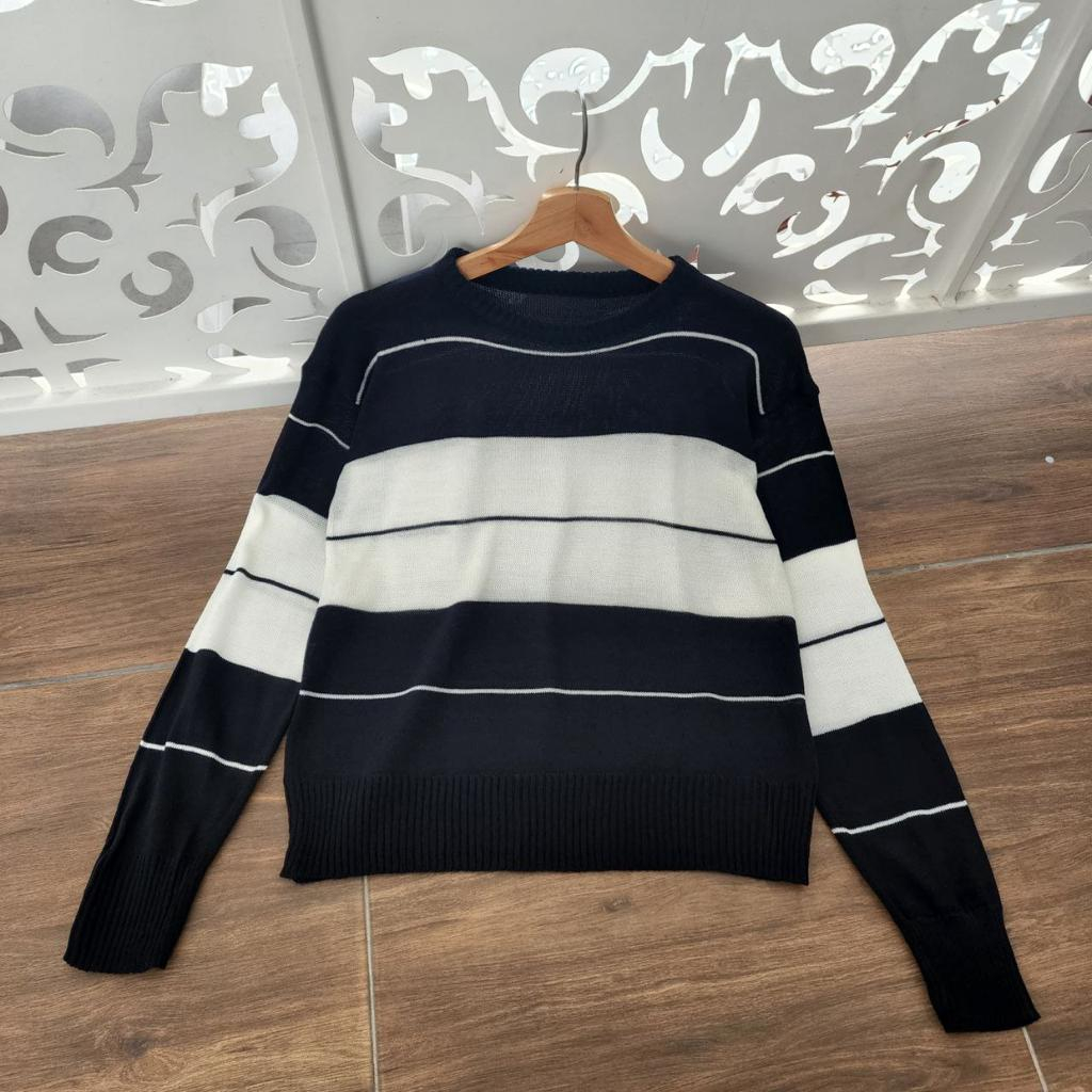 CORA TOP KNITE SWEATER | BAJU RAJUT WANITA KOREAN