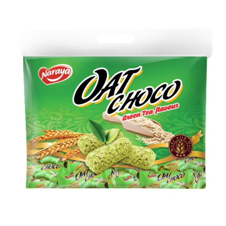 

[400 Gram] Naraya Oat Choco Green Tea Flavour 400 gr