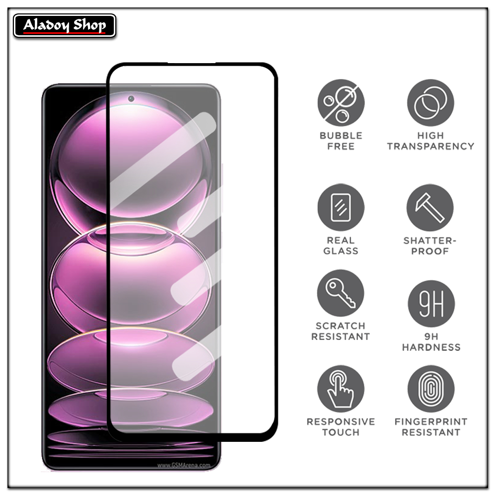 Tempered Glass Layar Xiaomi Redmi Note 12 Pro + Tempered Glass Camera