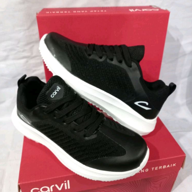 sepatu sekolah anak SD Carvil razor T original tali