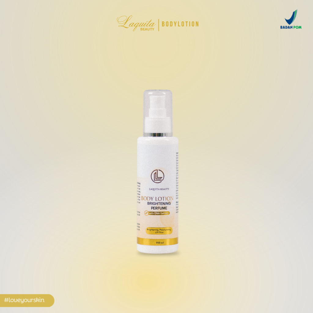 Laquita Beauty Hand and Body Lotion Brightening Lotion Pemutih Perfume With DNA Salmon dengan kandun