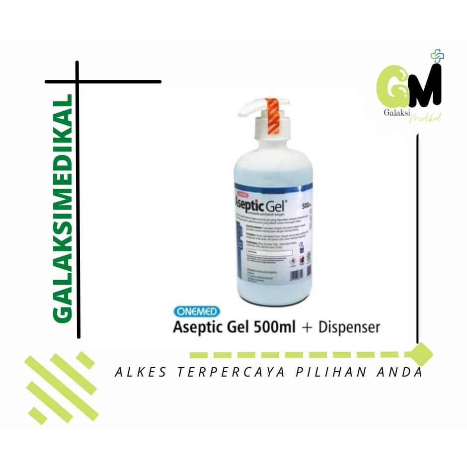 Aseptic Gel 500ml Onemed/ Hand Sanitizer 500ml