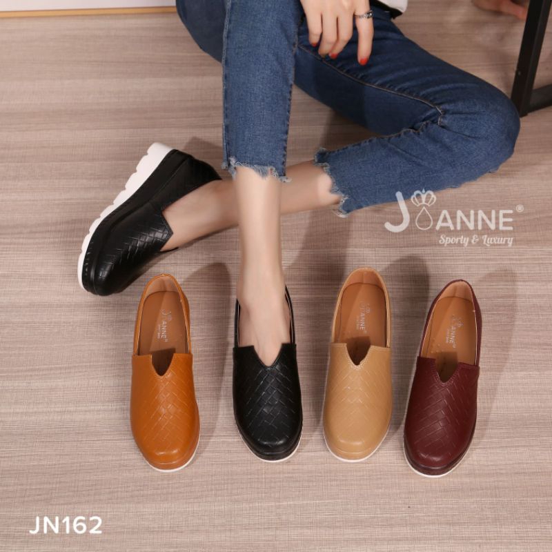 JOANNE Closed Toe Wedges Shoes #JN162 ORIGINAL