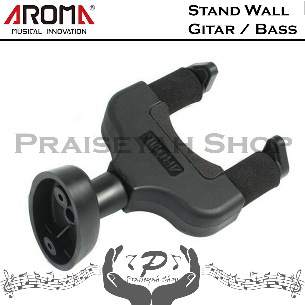 Stand Gitar Dinding Akustik Elektrik Aroma AH-81 Bass