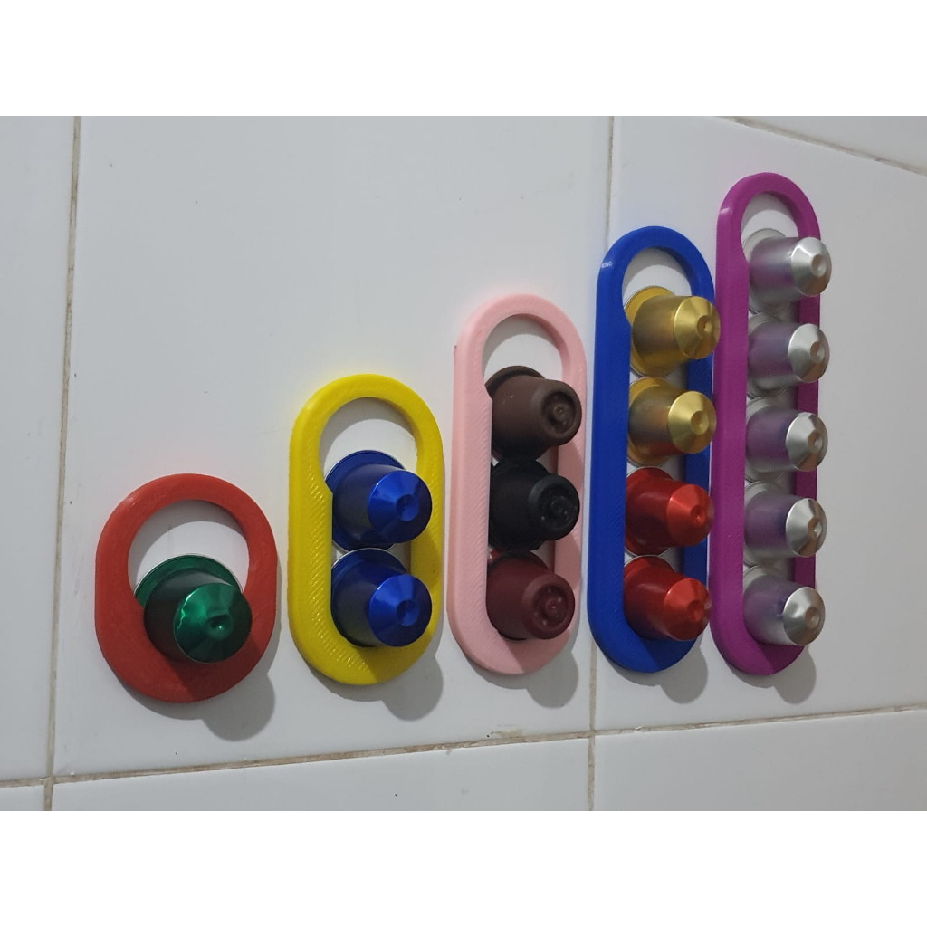 3Pcs Kapsul Kopi Kapsul Nespresso Reusable Dengan Filter Plastik -DA54