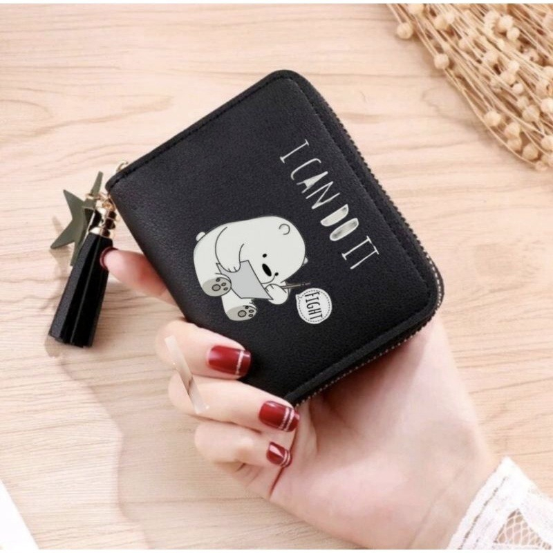 ♥TMALL88♥ Dompet Wanita Mini Wanita Motif Karakter Lucu Dompet Kartu Wanita