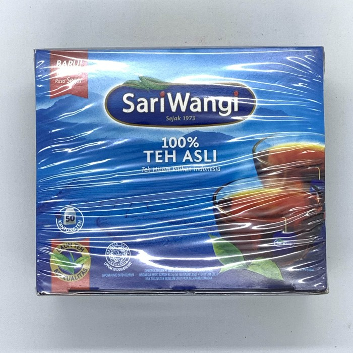 

TEH CELUP HITAM SARIWANGI 1.85 GR X 50 PCS - BLACK TEA