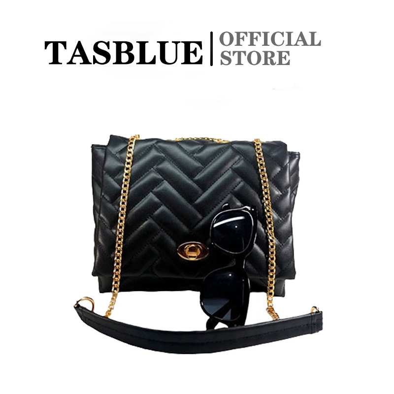 TASBLUE TAS SELEMPANG /WOMEN BAGS WANITA IMPORT PREMIUM CANTIK KEKINIAN REAL PIC TERMURAH  T601