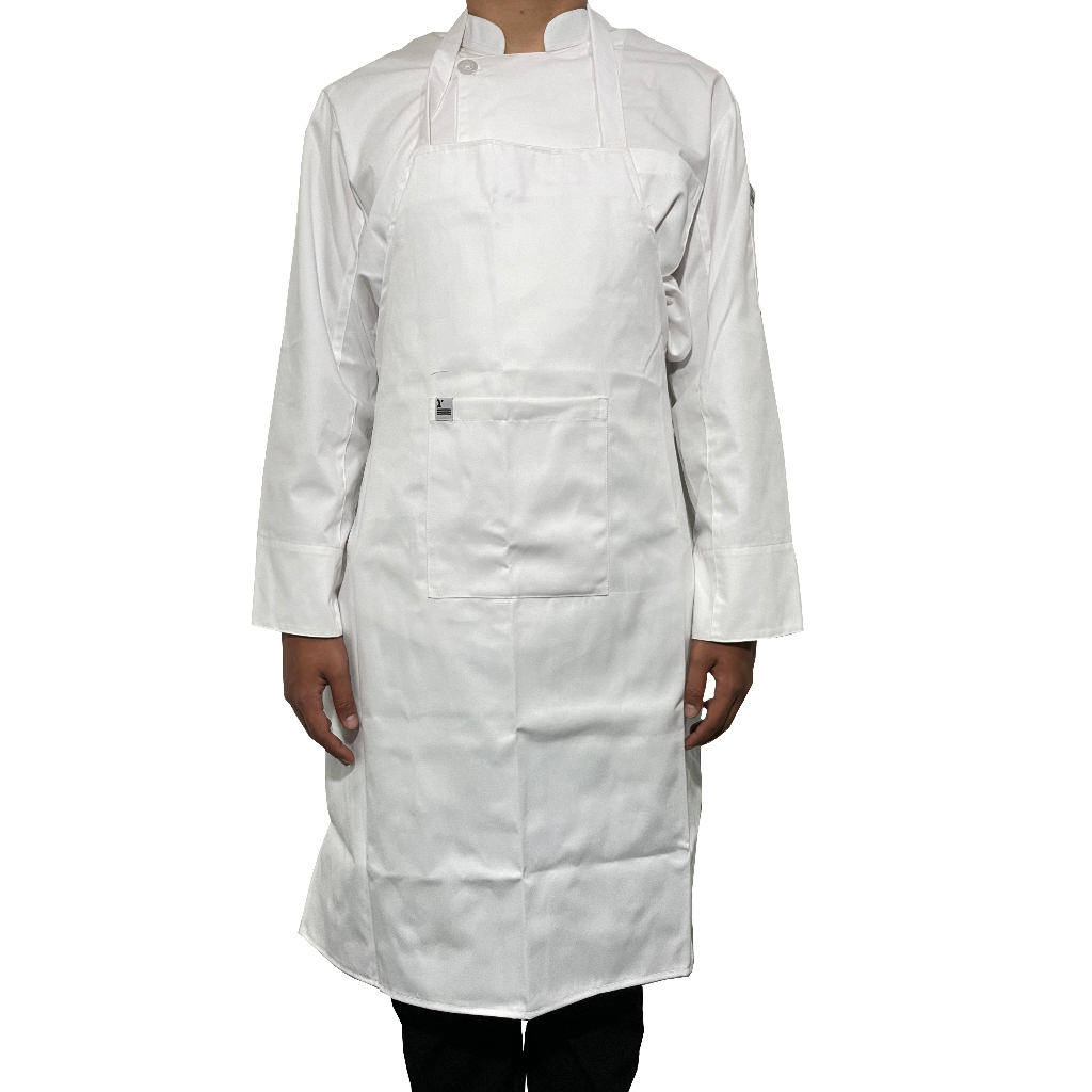 Apron Celemek Chef Basic Polos by QEIS UNIFORM