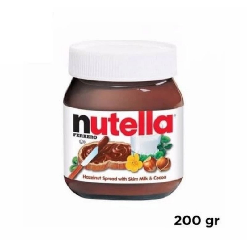 

Nutella Selai Hazelnut Coklat 200 gr