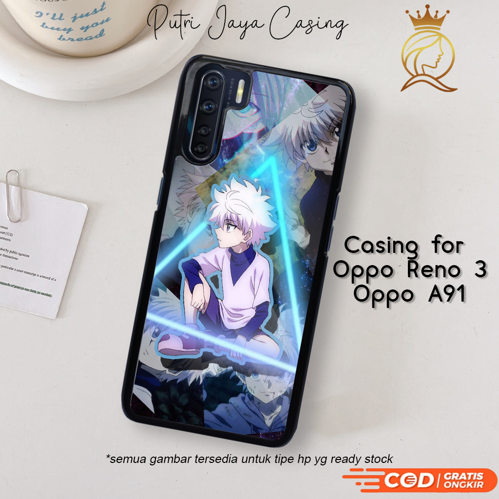 Case Hp Oppo Reno 3 A91 Casing Oppo Reno 3 A91 Motif ANIMEHUNTUR Casing Terbaru Case Karakter Lucu K