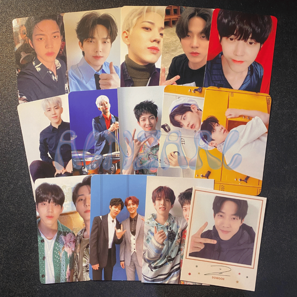 (READ DESC) Day6 dowoon rtm, demon, remus, gravity, gravity busan, winter md pola, unit rtm gravity 