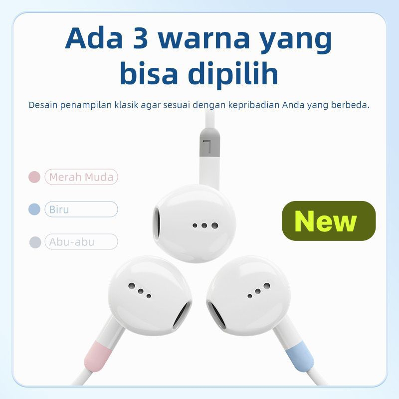 kompatibel Headset iPhone  konek pakai bluetooth / earphone universal