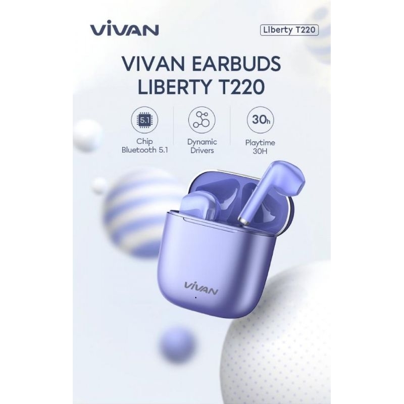 Headset Bluetooth Vivan Liberty T220