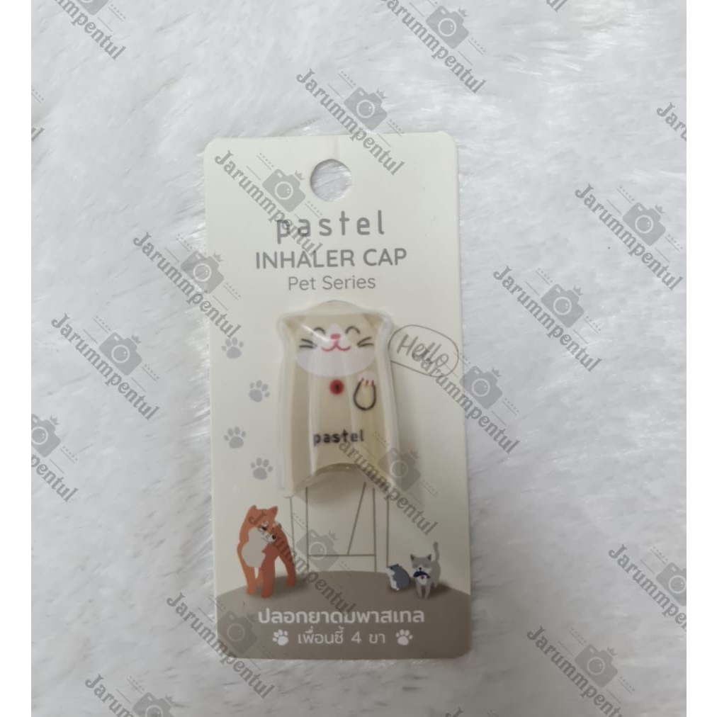 Pastel Inhaler Cap | Pastel Inhaler Lanyard | Hand Strap | Ring - Original Thailand