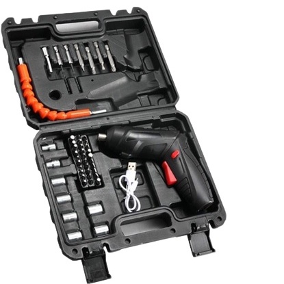 Mesin Bor 47 Pcs / Mesin Bor set 47 IN 1 Obeng Elektrik Cordless Screwdriver / Mesin Bor set 47 PCS Obeng Elektrik Cordless Screwdriver Mesin Bor Mini Obeng /