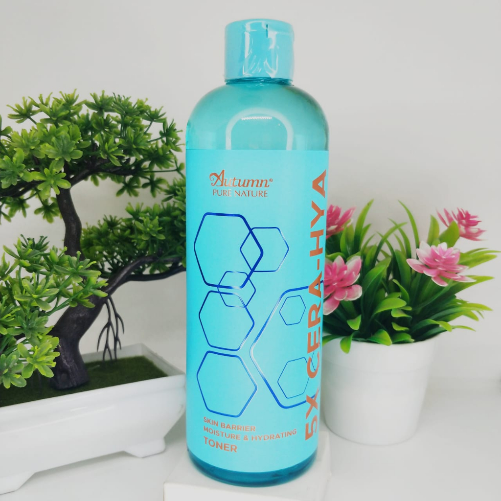 AUTUMN Toner Skin Conditioner with 5X CERA HYA 500ML resmi badan POM penggunaan rutin pasti bisa bikin glowing setiap hari PROMO SEN