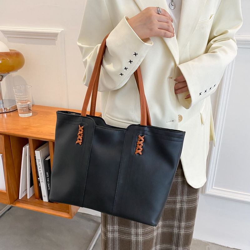 Korean Tote Bag Smooth Leather 10183