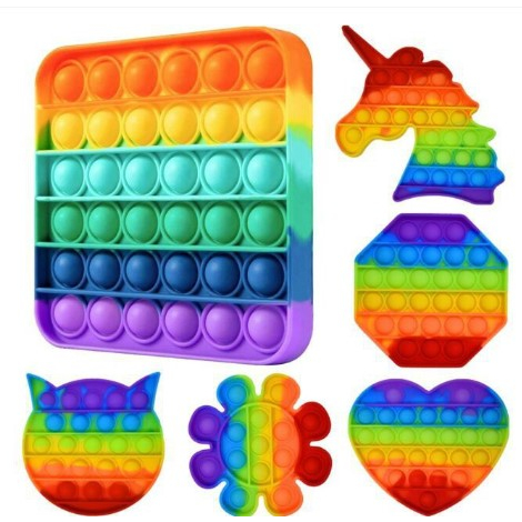 pop it rainbow bonus kelereng