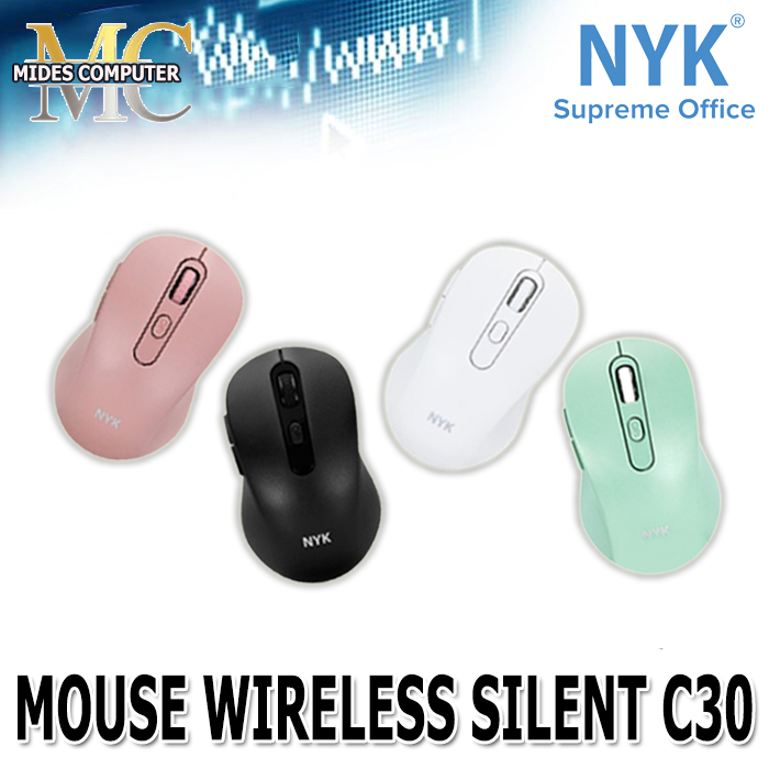 Mouse Wireless Silent Click C30 Mouse 1600DPI