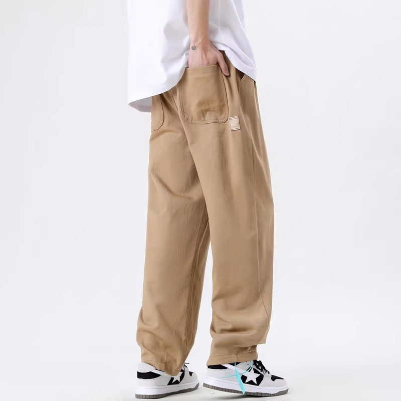 Celana Cargo Panjang Pria Celana Olahraga Casual Oversize Pria cargo pants Trackpants Wide Leg Celana Korean Style straights Boyfriend pants Basic Terbaru celana Training Pria Celana Jogger straight loose