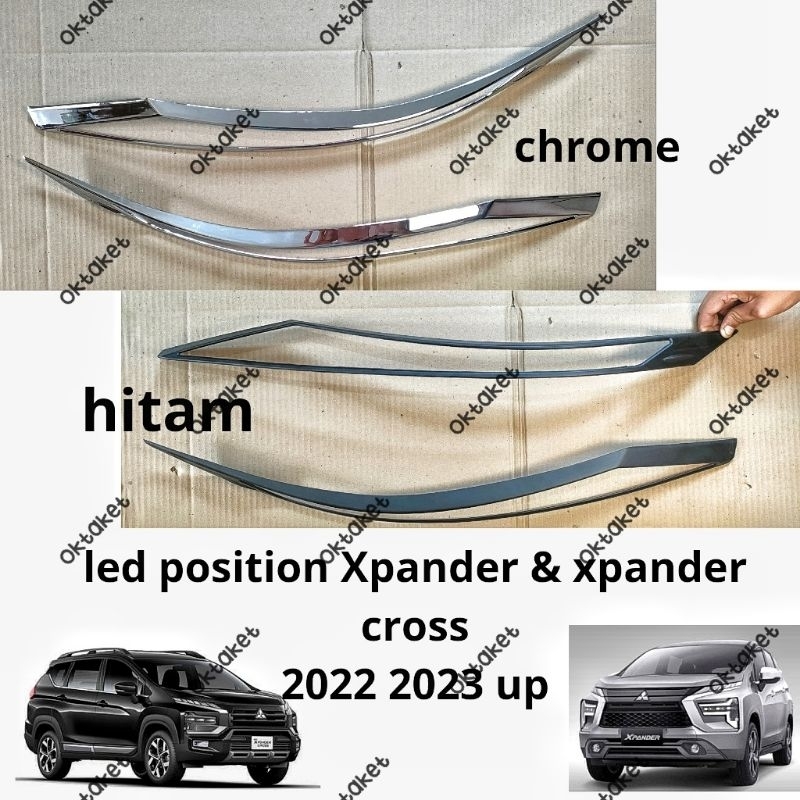 led position Xpander &amp; Xpander Cross 2022 2023 2024 2025 Hitam Chrome