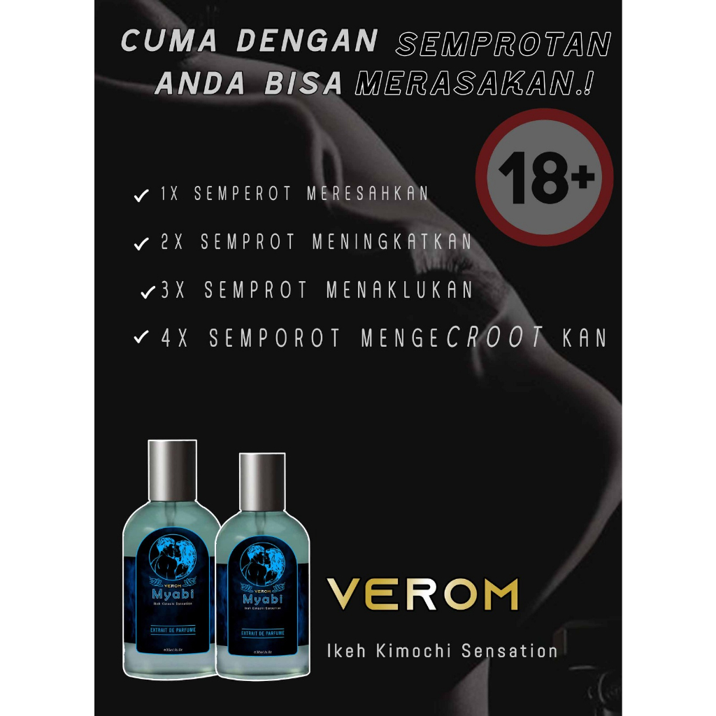 New Arrival Verom MYABI Pemikat Wanita tahan Lama Wangi Aroma Original 100%