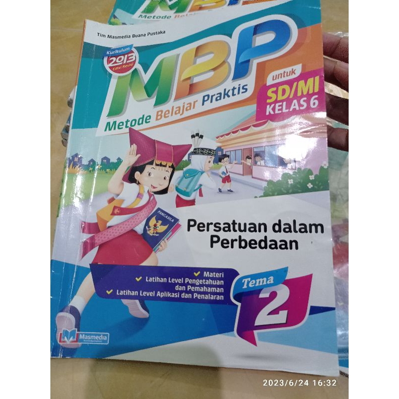 buku bekas kelas 6 MBP 2 penerbit MASMEDIA