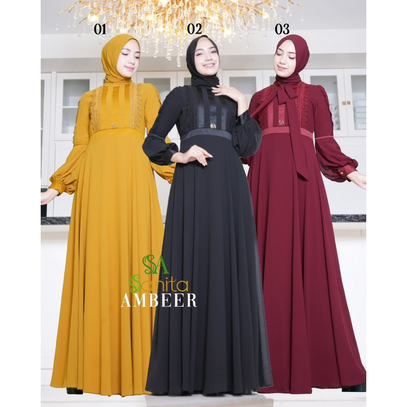 AMBEER Dress Original By Sanita Hijab