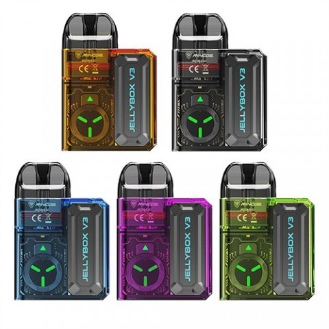 JELLYBOX V3 POD KIT 750mAH BY RINCOE AUTHENTIC JELLYBOX V2 POD KIT