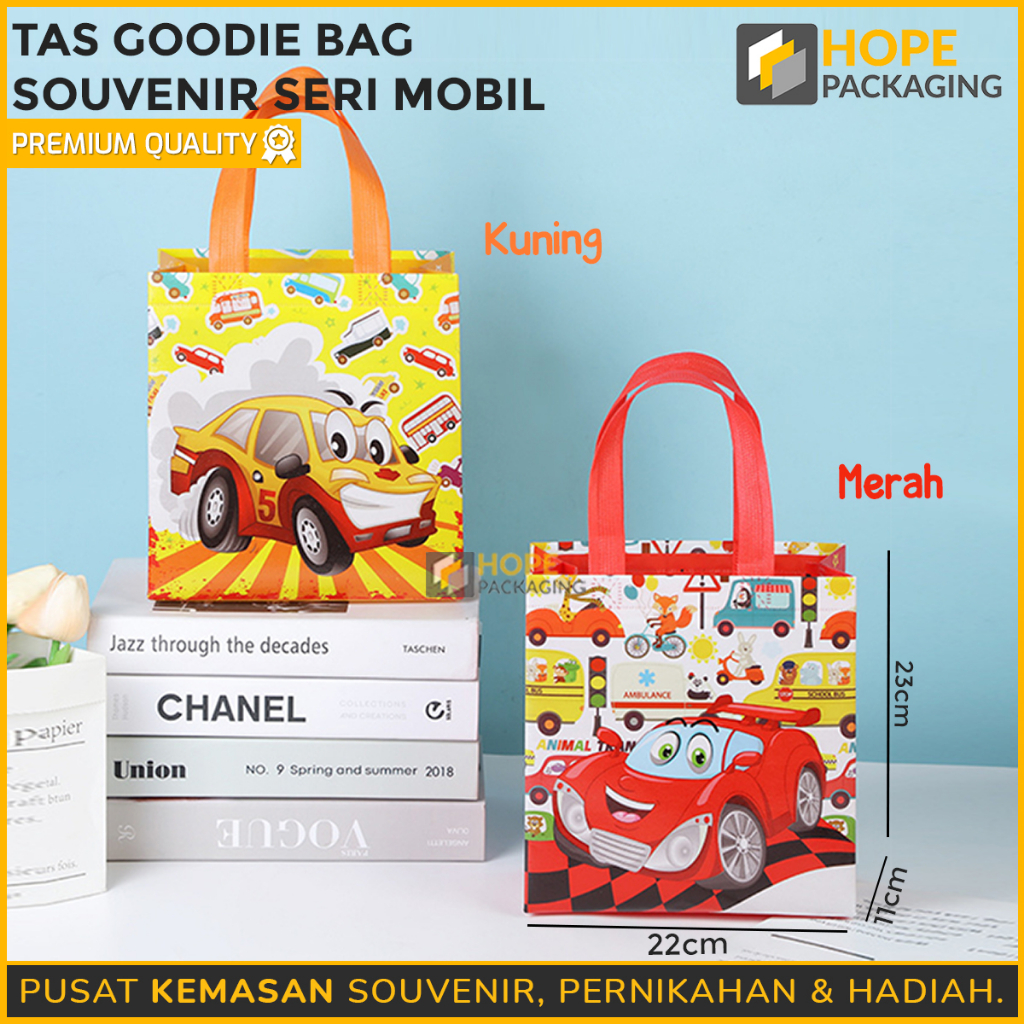 Tas Goodie Bag / Tas Souvenir Ultah / Baby / tas ulang tahun anak / tas ultah / tas ultah souvenir / Karakter Mobil / Kartun boneka / BT21 anak boy / girl