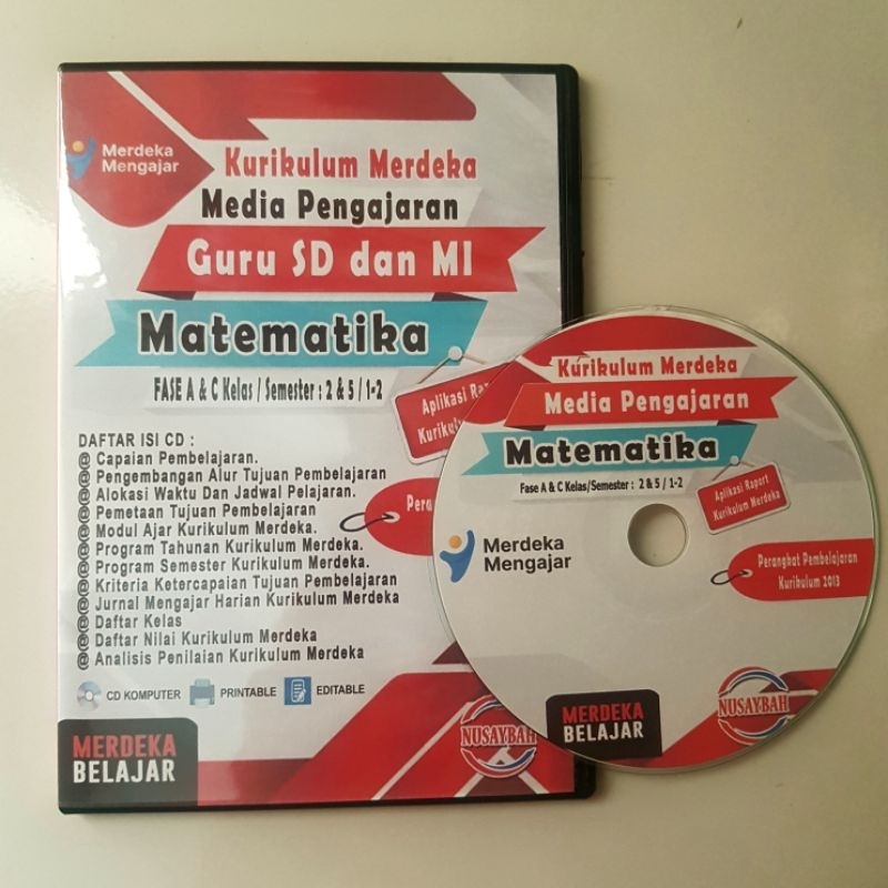MODUL AJAR SD MI KELAS 2-5 MATEMATIKA KURIKULUM MERDEKA