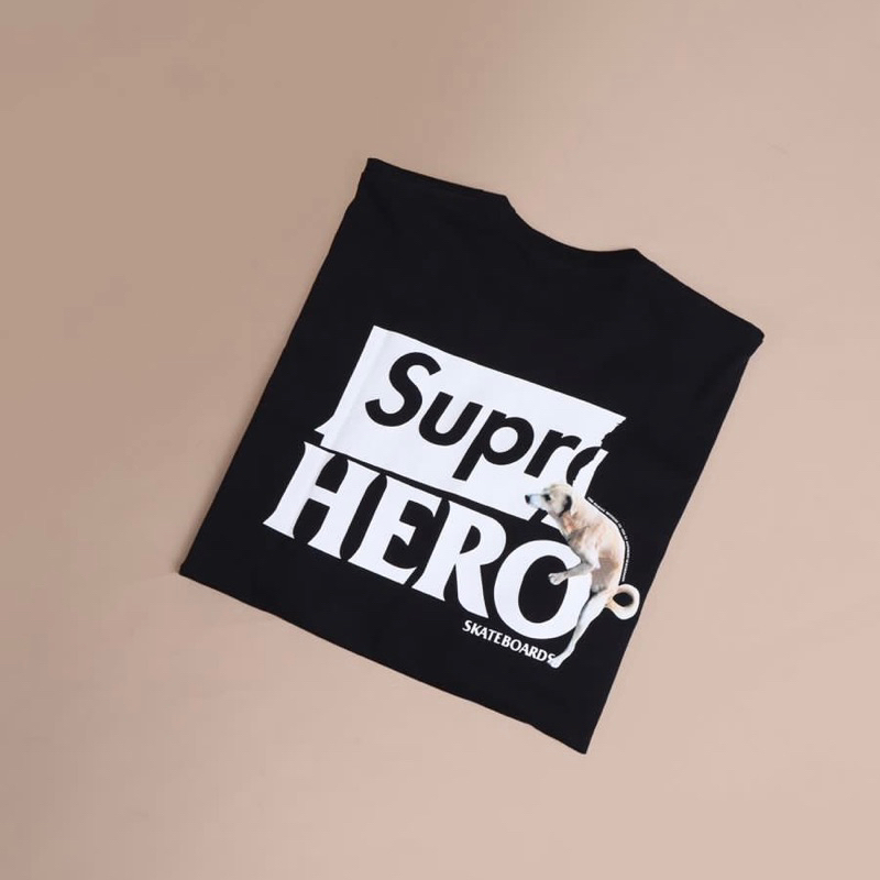 Sup. Antihero Dog Black Tee