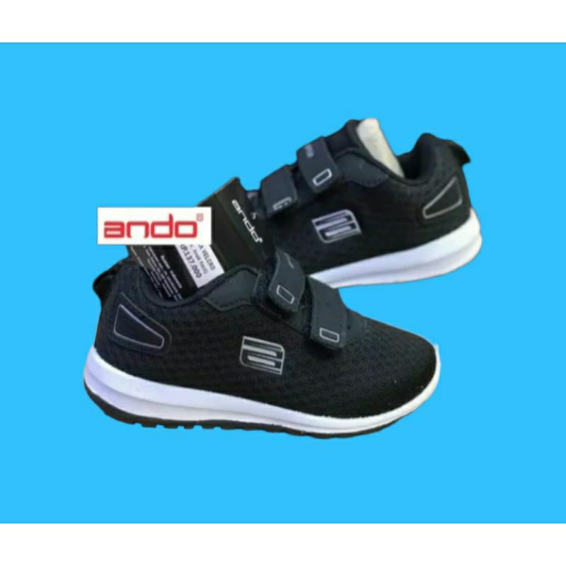 Sepatu Ando Anak Velcro Sepatu Anak Laki-laki dan perempuan Ando originall