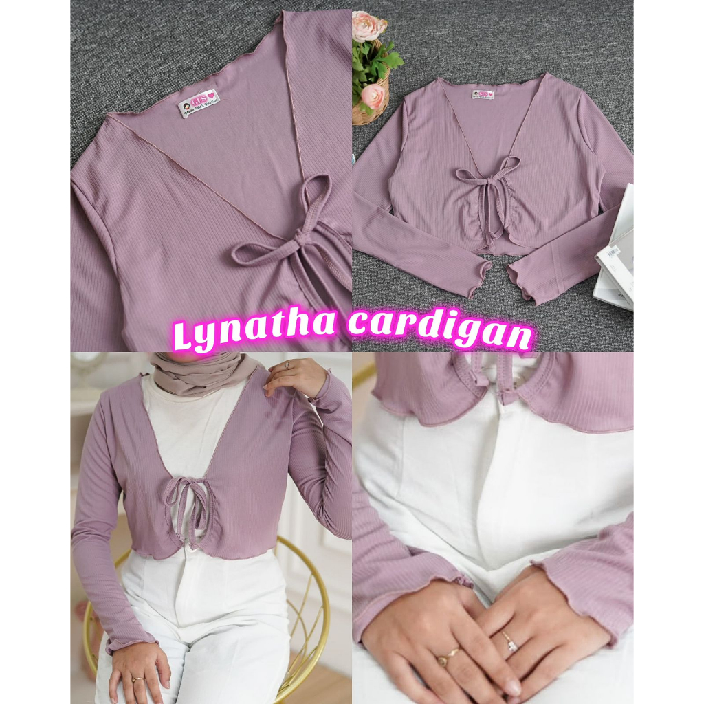 GFS LYNATHA RIB KNITTED CARDIGAN